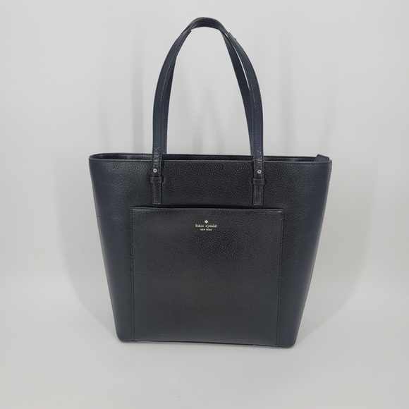 kate spade Handbags - Kate Spade Leather Black Sadie Tote Bag Purse
